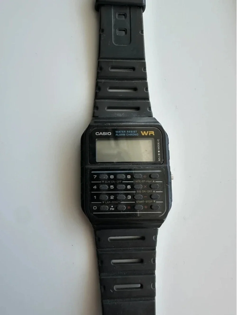 Casio Vintage calculator watch!